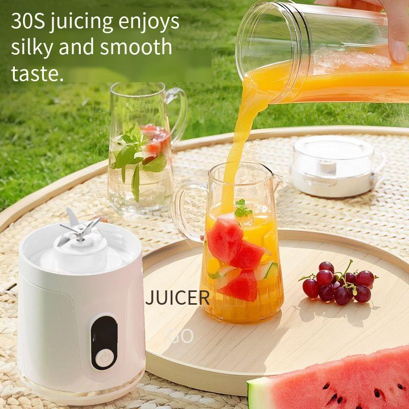 Portable Fruit Juicer Six-Bladed Knife Small Household Multifunctional Rechargeable Fruit and Vegetable Juicer Cup