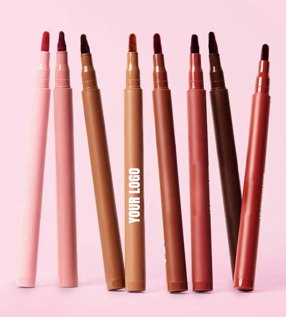 Vegan Makeup Lipliner Waterproof Liquid Lip Liner Makeup Tinted Lip Pencil Private Label Cosmetics Vegan Lip Contour Stain
