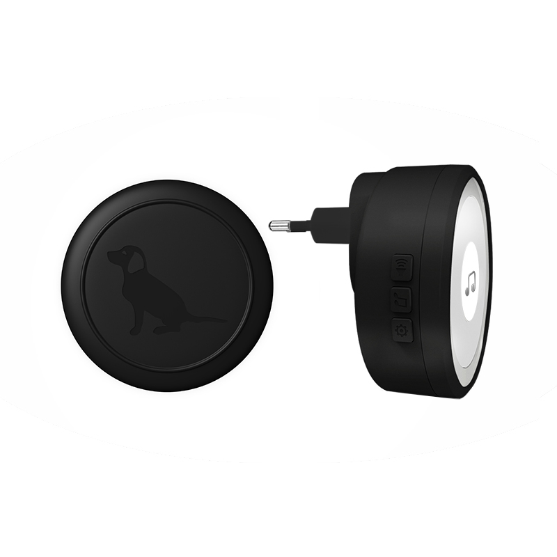 Waterproof Battery Operated Pet Dog Doorbell with Touch Button