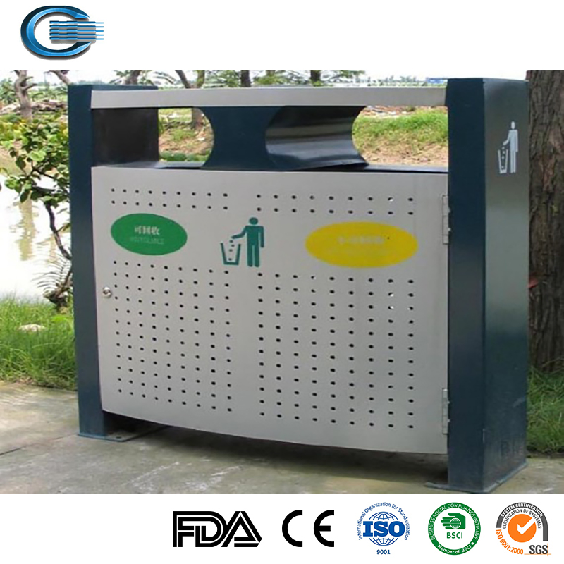 Мусорное ведро из нержавеющей стали с педалью