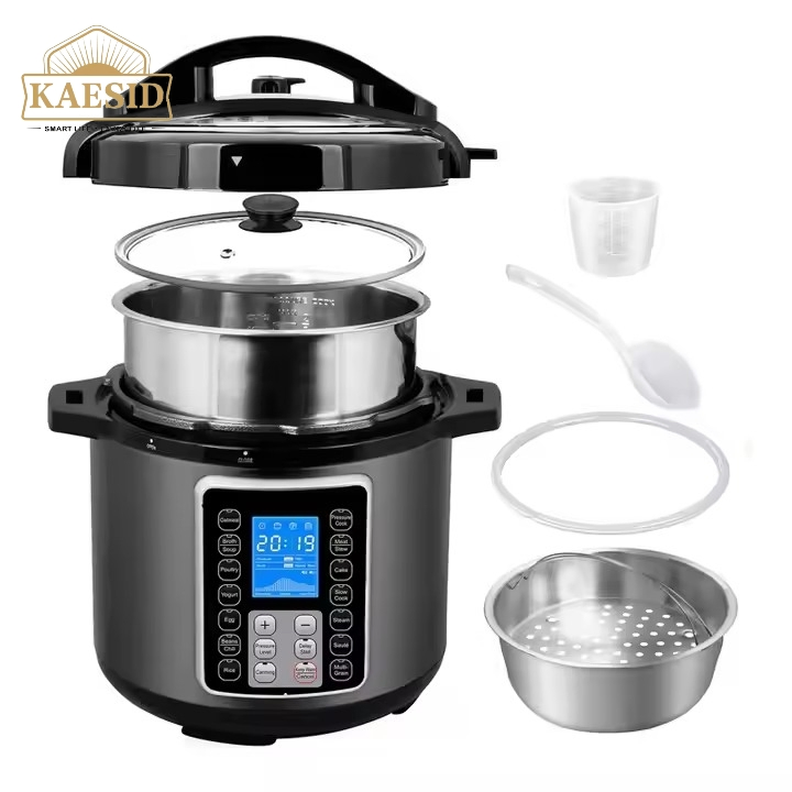 Hot Selling Multi-Use 24-Hour Presetting 6quarts Multifunction Electric Pressure Cooker for Kitchen Appliances