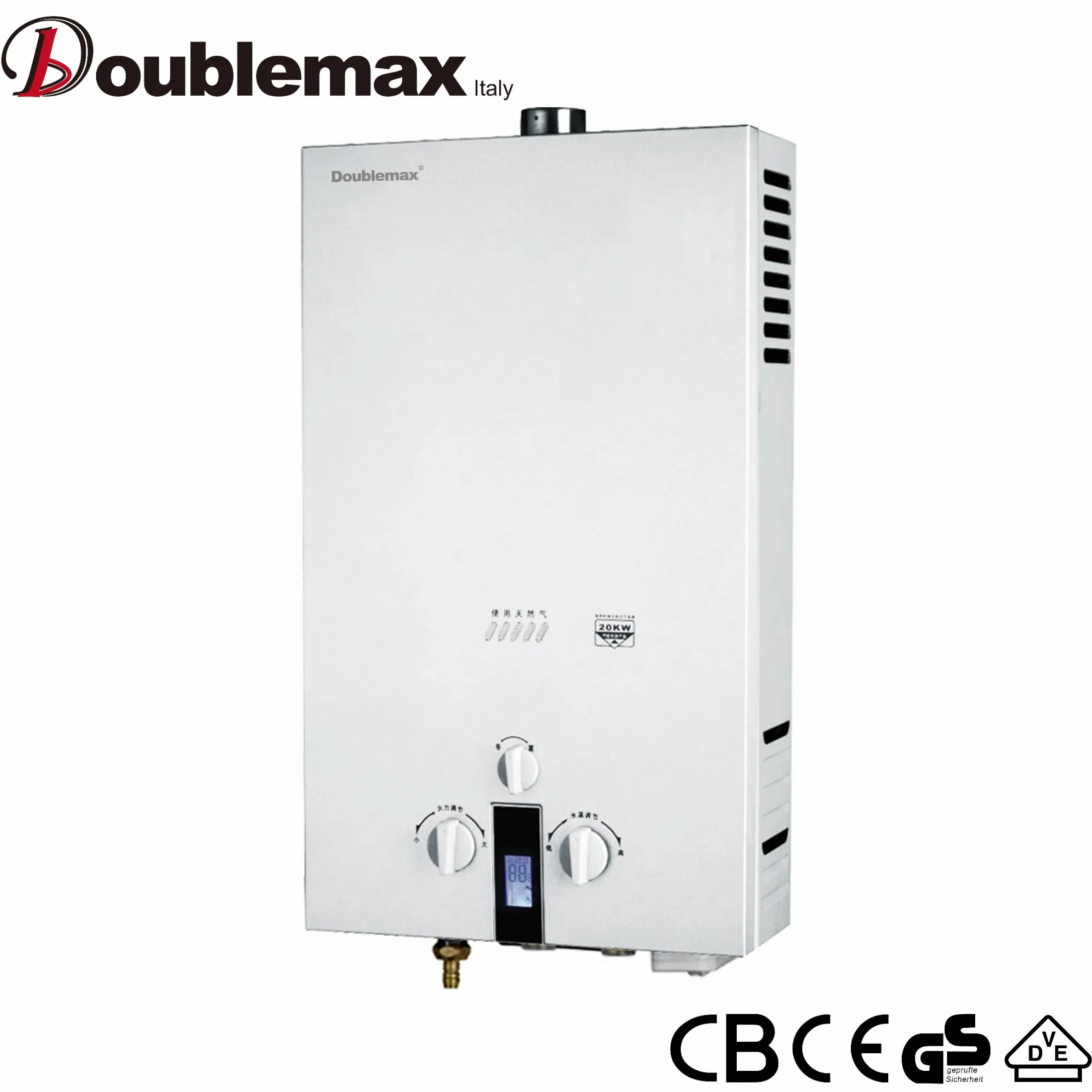 Stainless Steel Propane Tankless Instant 6L 8L 10L 12L Gas Hot Water Heater