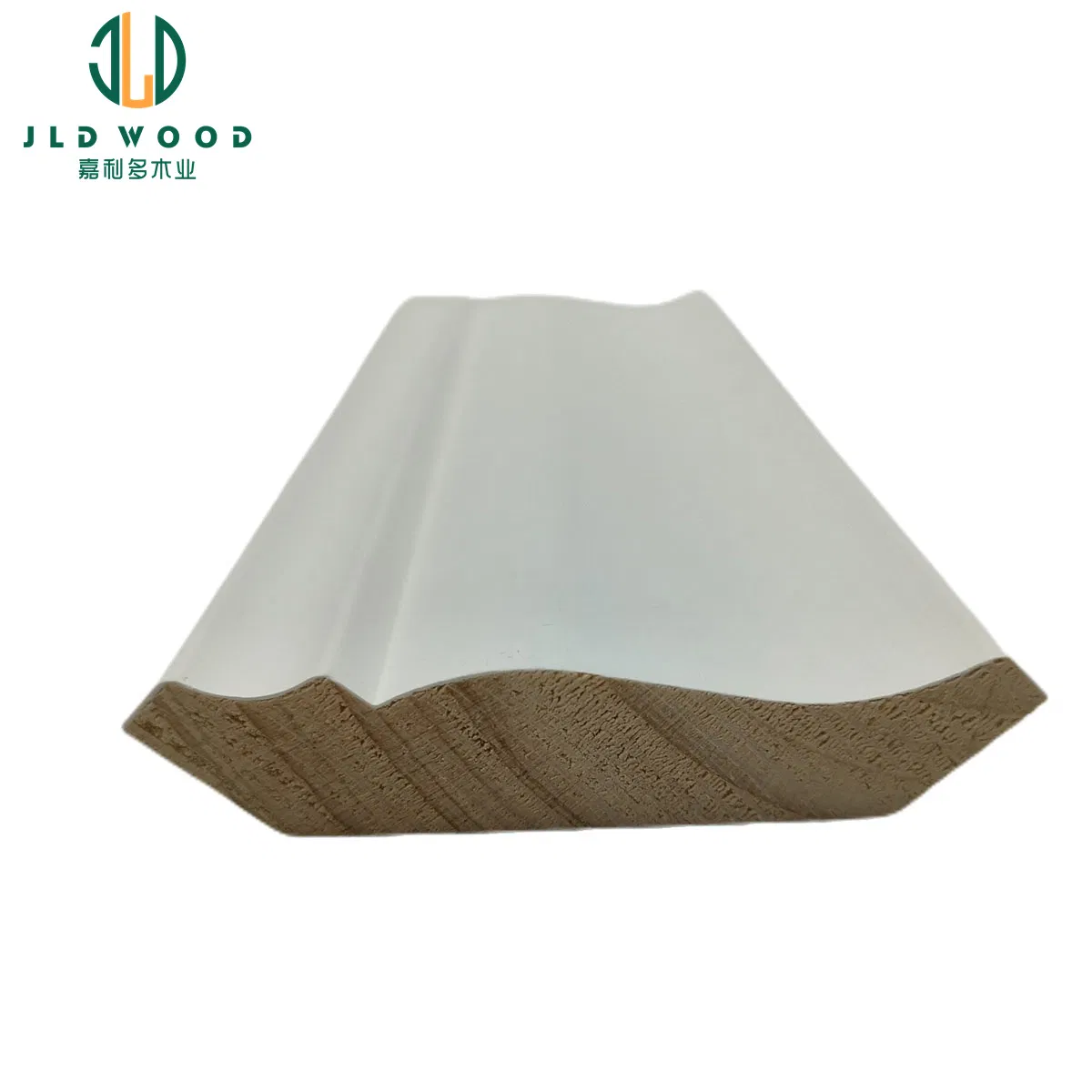 White Primed Soild Wood Skirting Board Baseboard Wood Moulding