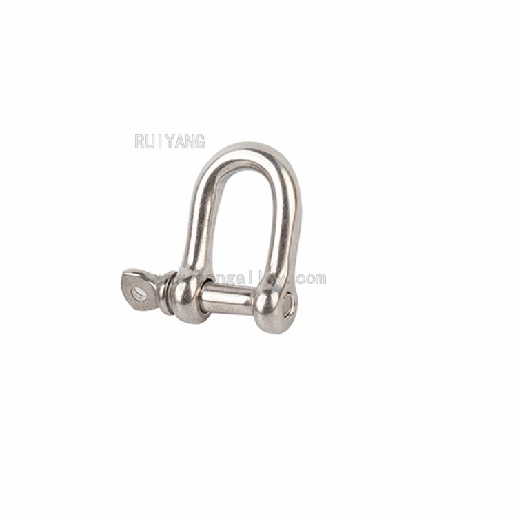 Dee and Bow Shackle in Stainless Steel Rigging and Hardware