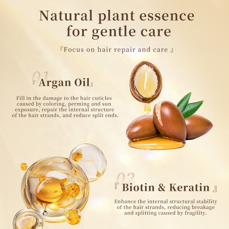 Jiessia Private Label Organic Cangty Repair Hair Mask Collagen Keratin Treatment Mask Hair Care Conditioner Original Factory OEM ODM