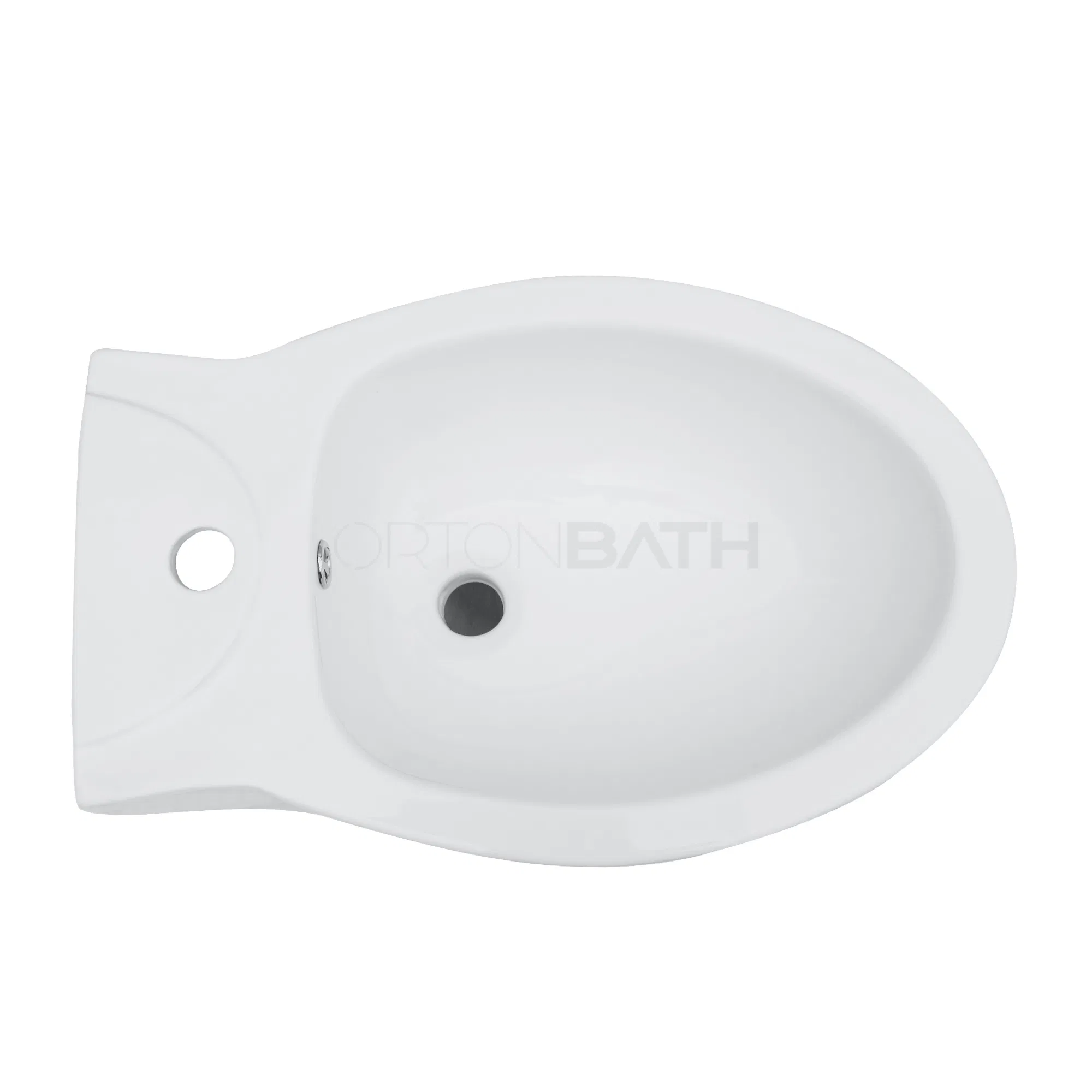Ortonbath Floor Mounted 3 Tap Holes Toilette Bidet Hospital Elder Lady Care One Piece Ceramic Wc Toilet Bidet Middle East Bidet