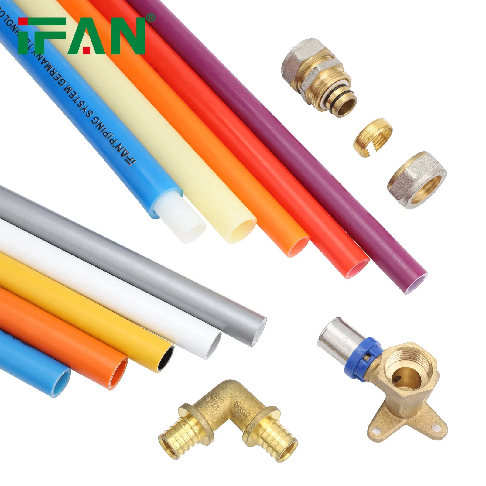 Труба PEX-AL-PEX для тёплого пола IFAN 16-32 мм