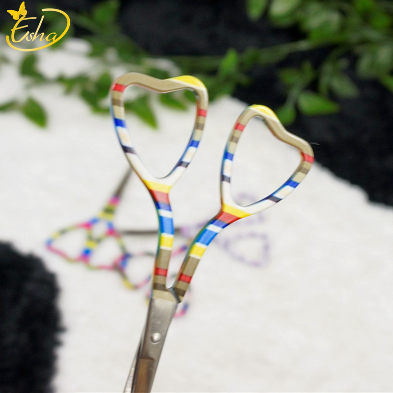 Hairdressing Eyebrow Eyelash Barber Tailor Scissor Stainless Steel Manicure Nail Nose Hair Cutting Scissors