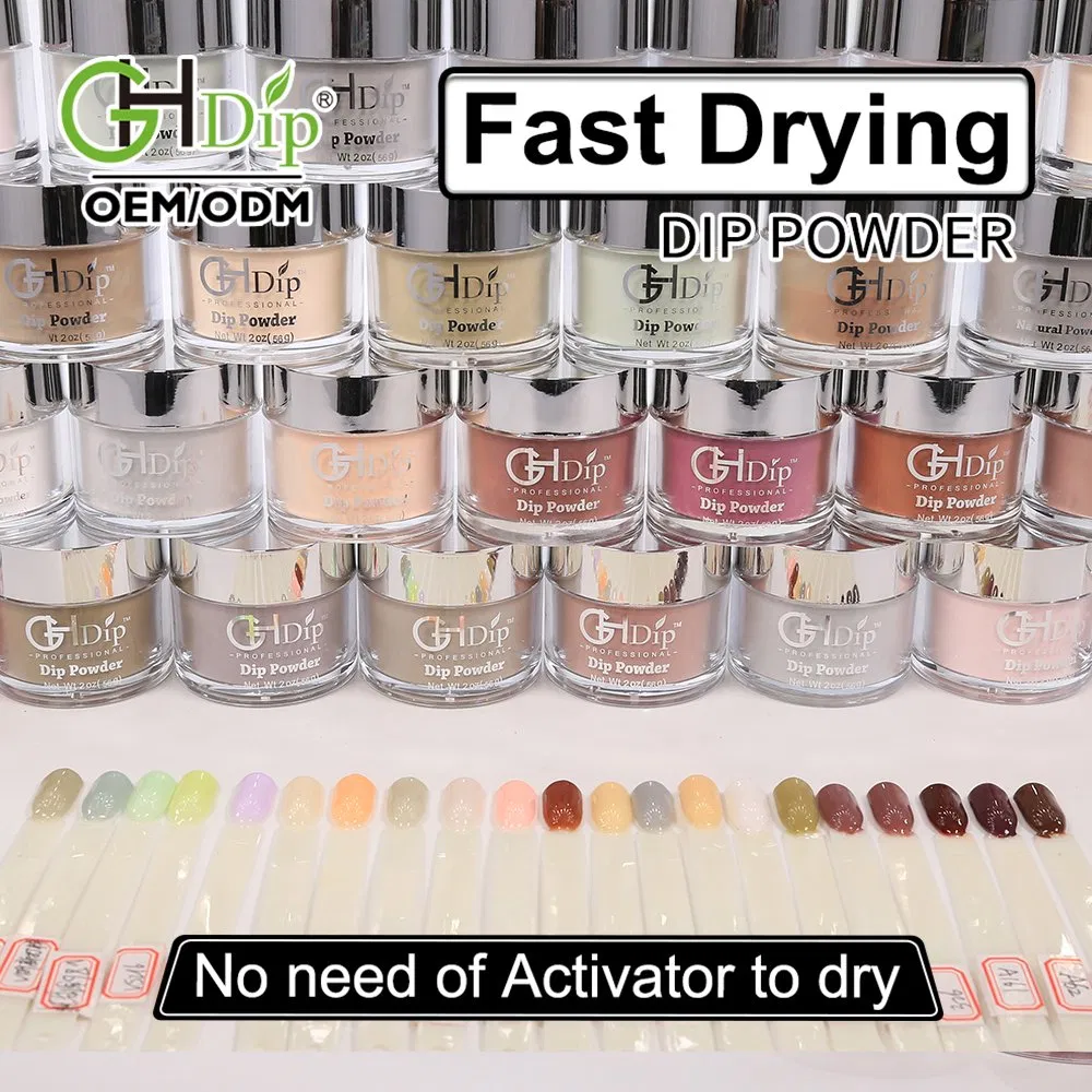 Fast Drying Dipping Powder 2000 Colors Acrylic Nail DIP Powder