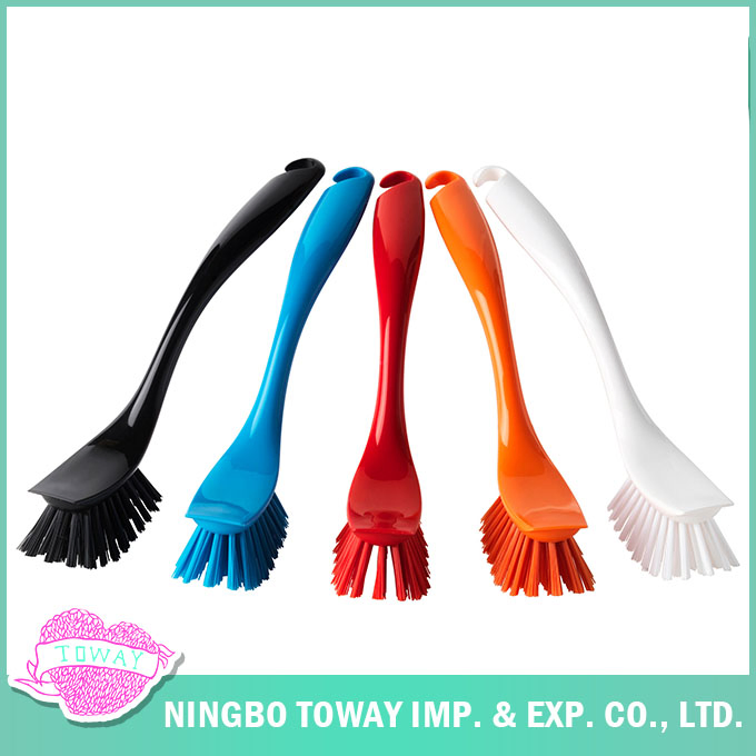 Make Bamboo Washing Silicone Clean Dish Brush for Cleaning