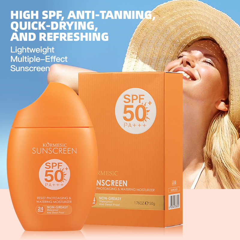 Factory Price SPF50+ Refreshing Waterproof UV Concealer Moisturizing Brightening Sunscreen Cream