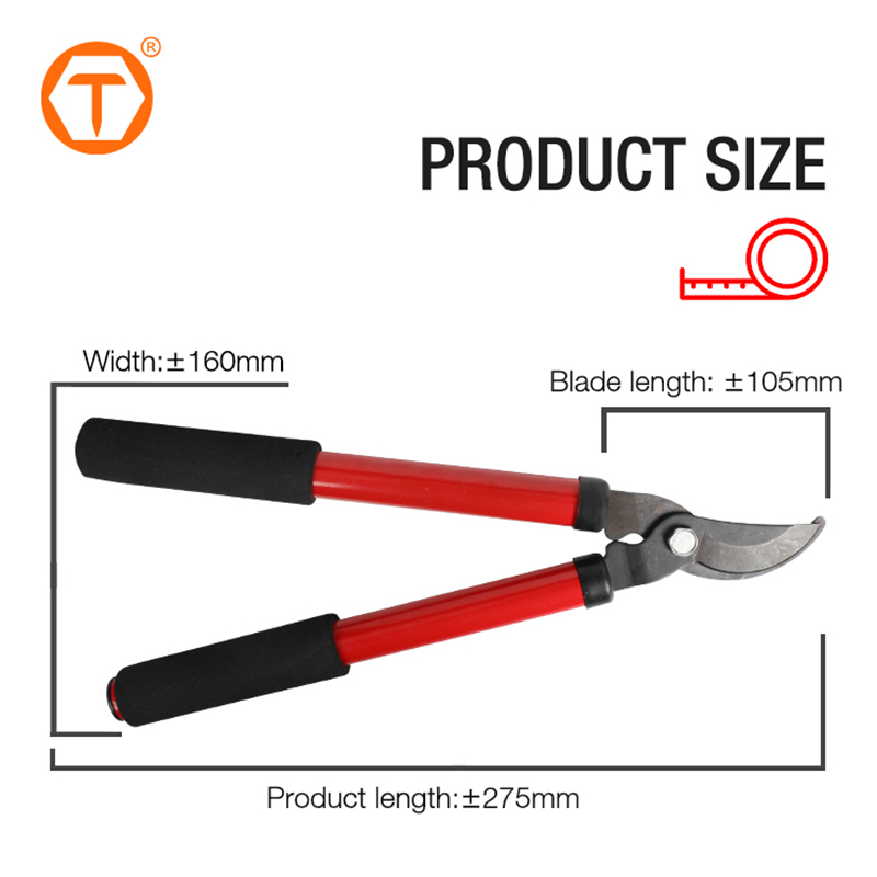 Tree Trimmer Tool Branch Cutter Lopping Shears Pruner Garden Pruning Bypass Lopper with Sharp Steel Blade