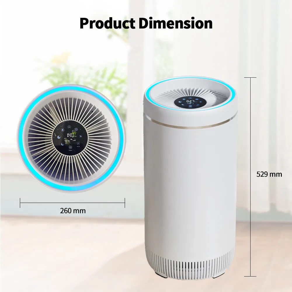 Pet Family Ionic Air Purifier with True HEPA Filter