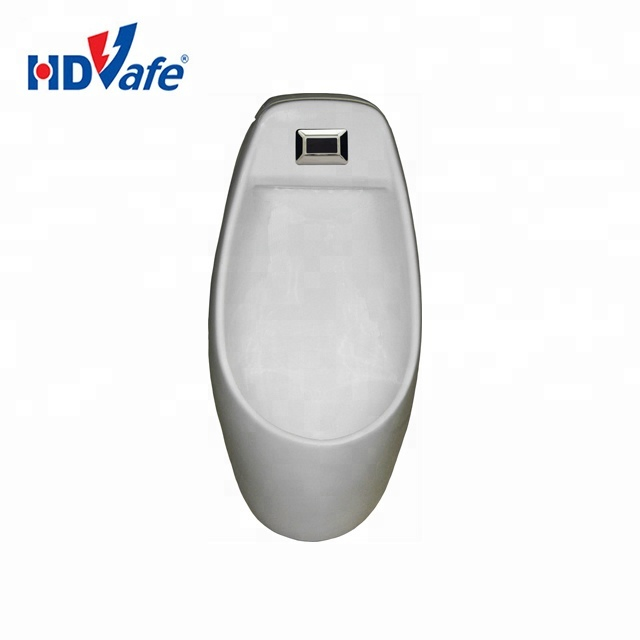 3u Wall Hung Type Touchless Ceramic Urinal with Automatic Flusher Kits