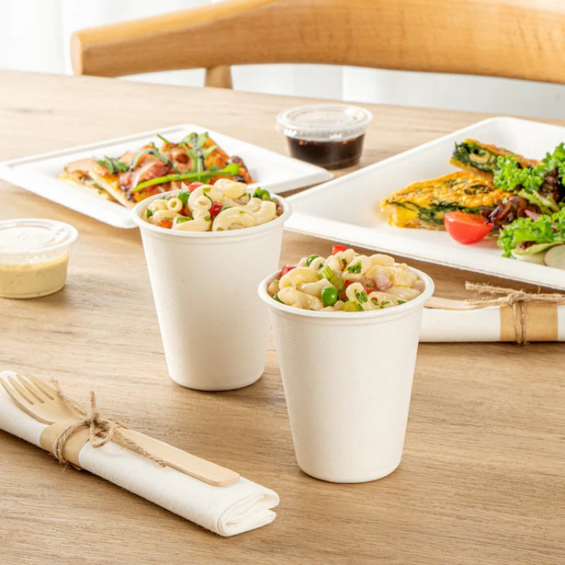 Чашка для мороженого 120 мл из сахарного тростника