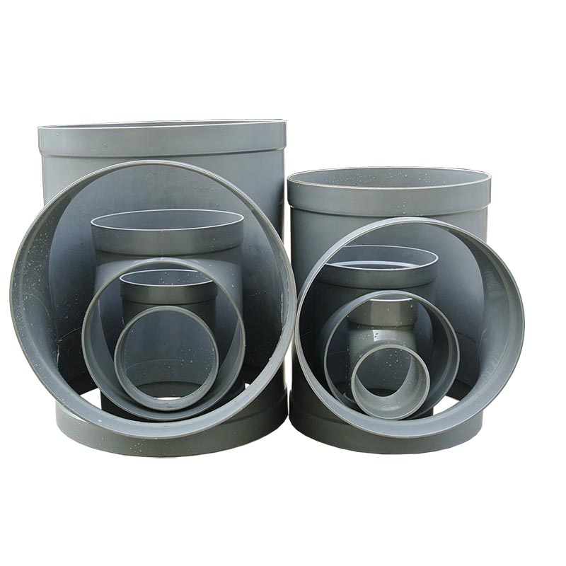 DN20-315mm Injection Molding Equal Tees for Pipe Connection