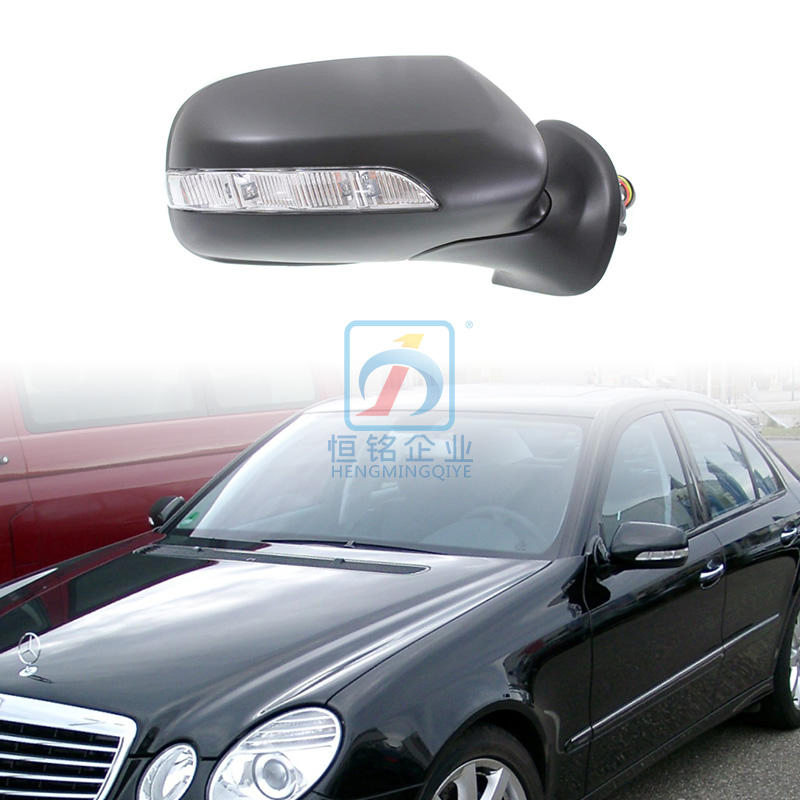 Заднее зеркало в сборе для Mercedes-Benz E-Class, черный цвет