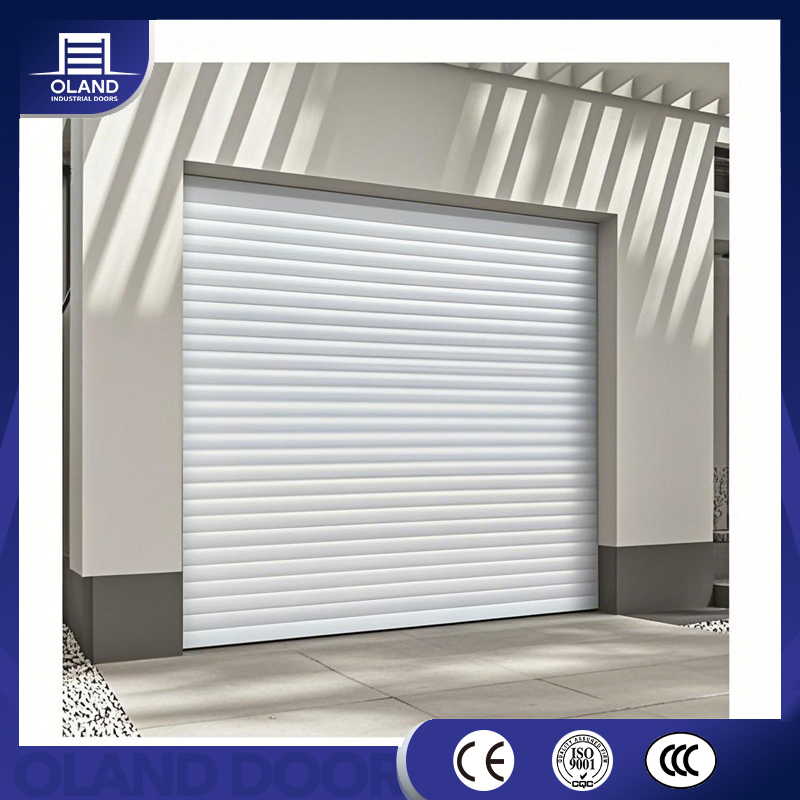 Industrial Automatic Insulated Aluminum Roller Shutter Door Windproof Roll up Doors for Commercial Use or Warehouse