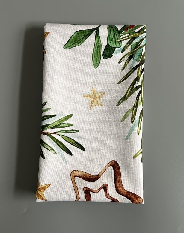 Popular Custom Digital Printed Christmas Tea Towels