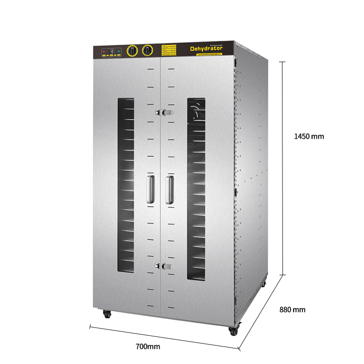 Automatic Dehydrators Fruit Vegetable Meat Jerky 24tray Dryer Food Dehydrator