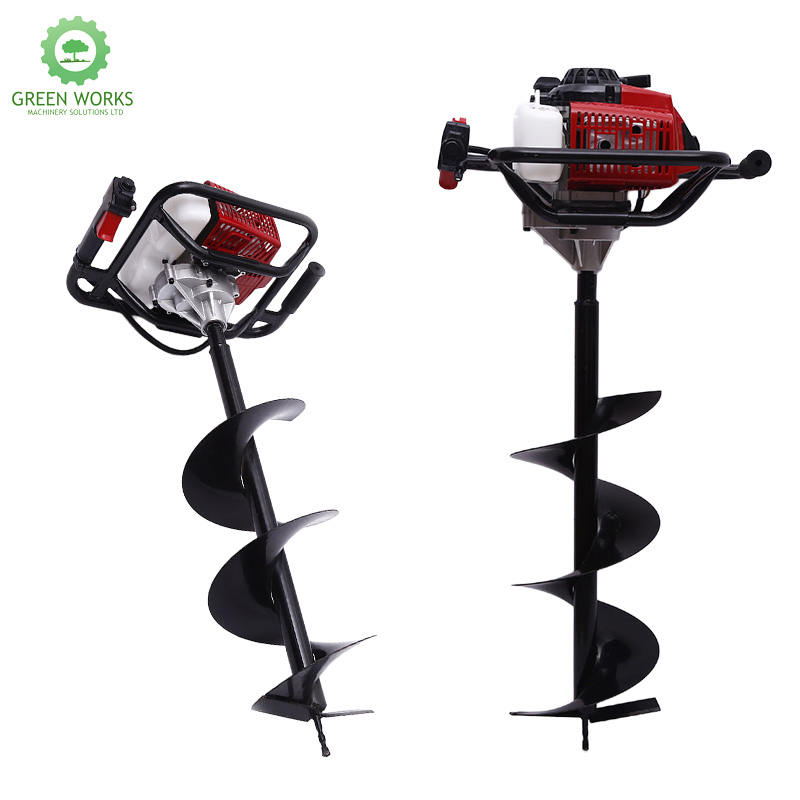 High Power Small Gasoline 2 Stroke Garden Agriculture Earth Auger for Digging