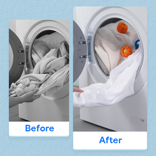 Sticky Hair Anti Winding Cleaning Sponge Laundry Ball