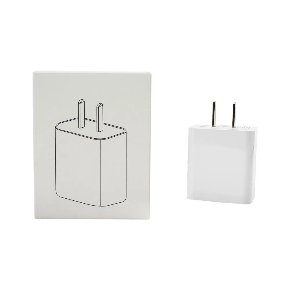 USB Wall Charger Power Adapter Mobile Phone Charger Dual Port USB a and USB C Fast Charger