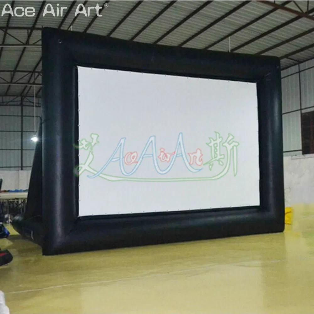 Cost-Effective Inflatable Movie Screen Square Projection Screen for Events