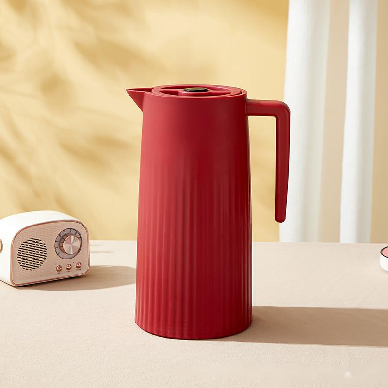 1L Stainless Steel Thermal Carafe Double Walled Thermal Carafe Hot Beverage Dispenser