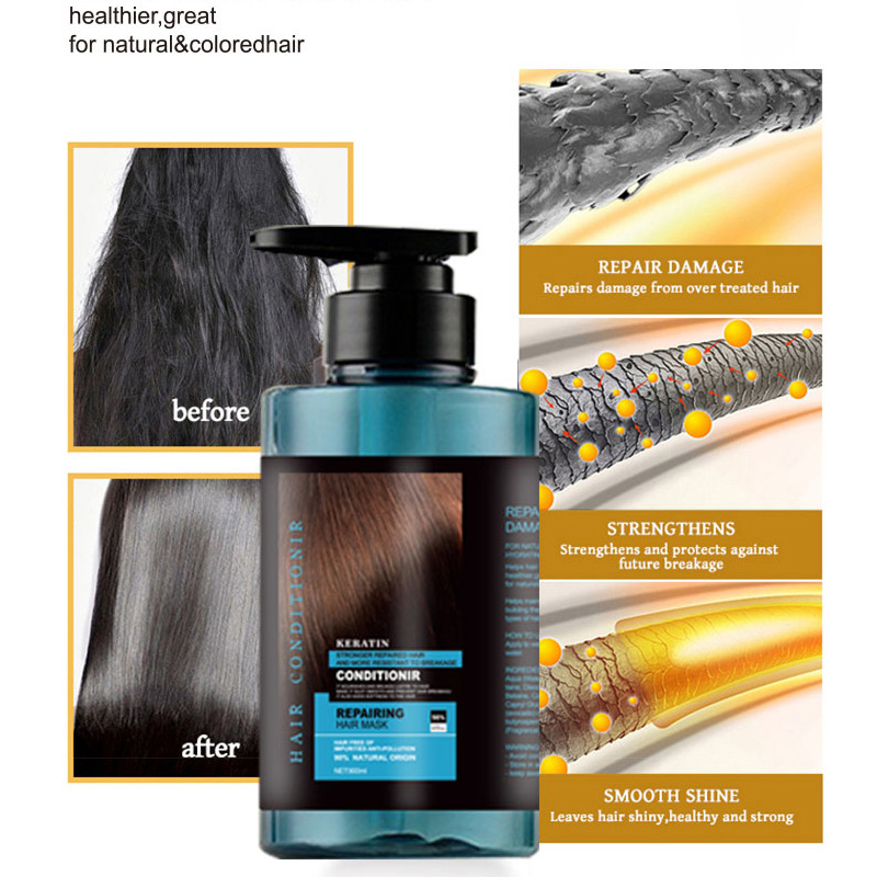 Beauty Cosmetics Hair Care Repairs Damaged Treatment Loss Hair Keratin Hair Care Set