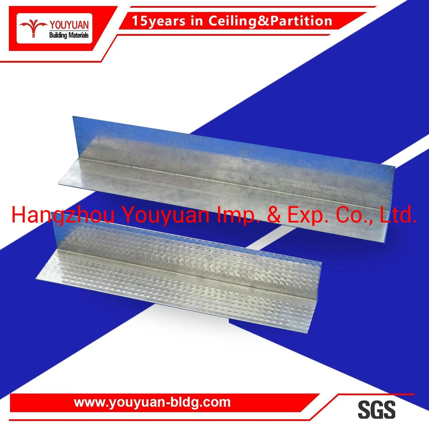 Galvanized Steel Ceiling Angle Wall Corner