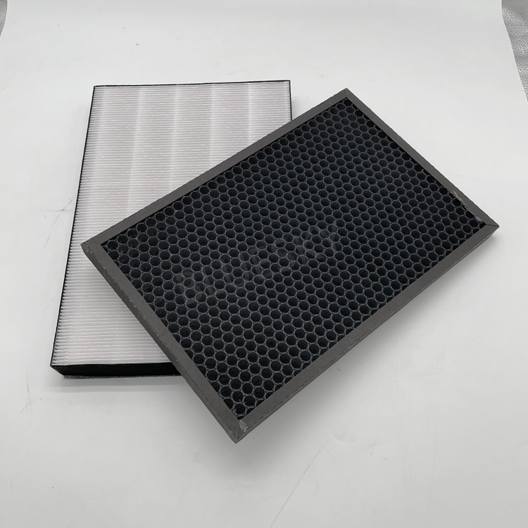 HEPA Filter & Active Carbon Filters for Bissell Air220 2609A Air320 2768A Air Purifiers Part 2677 2678 2804
