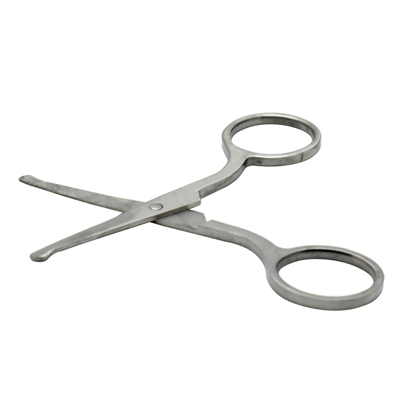 Thicken 3.5inch Stainless Steel Eyebrow Nose Hair Manicure Cuticle Scissors