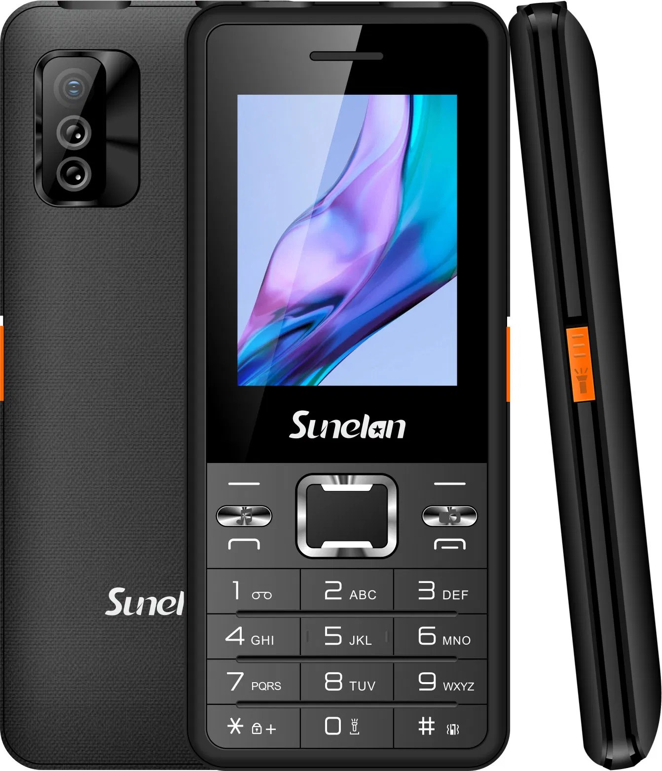 2g Dual SIM Card Feature Phone Sunelan S22 Basic Simple GSM Keypad 2000mAh Battery Phone