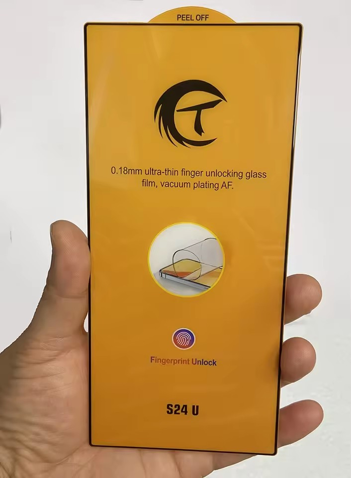 Ультратонкое стекло 0.18 мм для Samsung S22-S26 Ultra