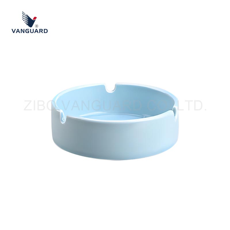 Promotion Ceramic Cigar Ashtray Custom Cigarette Ashtray Ceramic Ashtray with Logo Printed