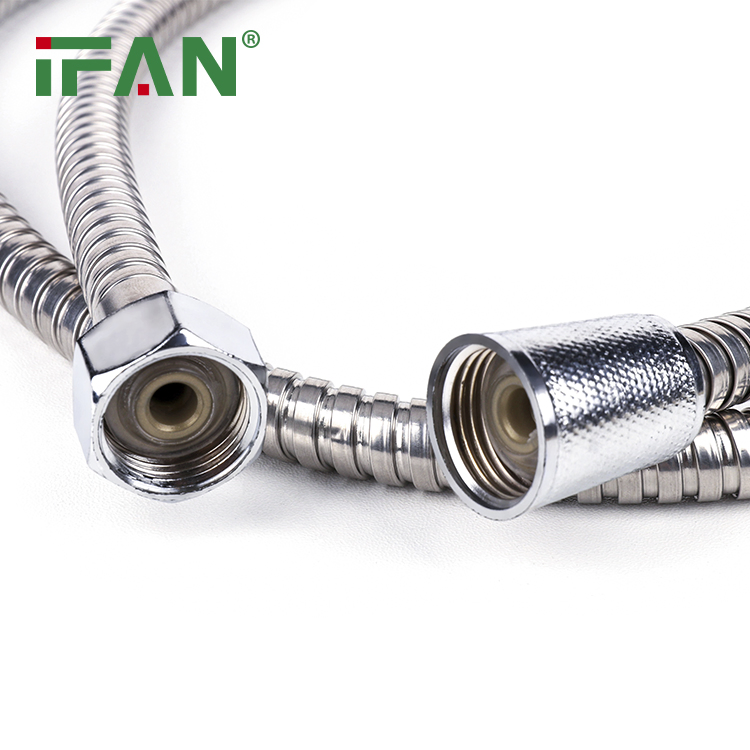 Ifan Flexible Water Hose Ss Corrugated Hose Sanitary Ware Bathroom Shower Hose