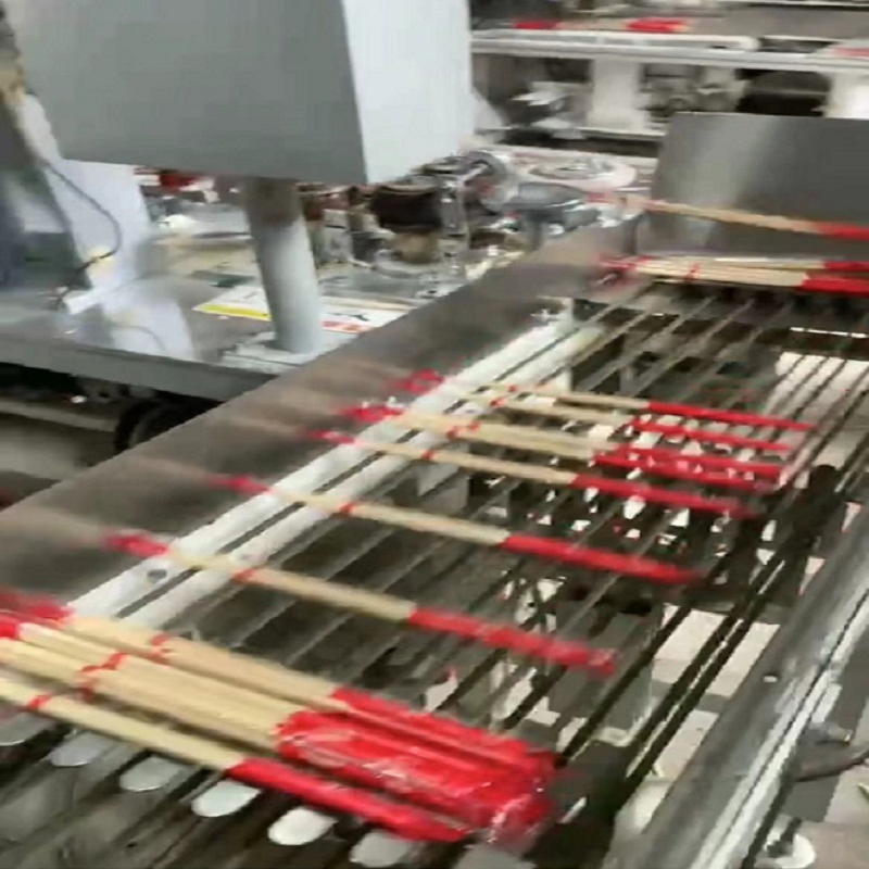 High - Class Restaurant - Dedicated Fully Paper - Wrapped Luxury Disposable Bamboo Chopsticks