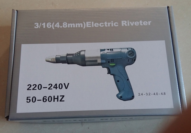 Tolhit 350W Metal Riveter Nut Gun Industrial Electric Riveting Tool
