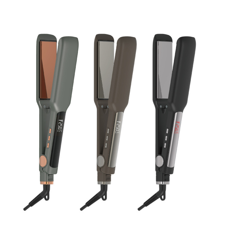 OEM Wholesale Professional Hot Sale High Quality Flat Iron LED Display Straighteners Salon Use Hair Flat Iron