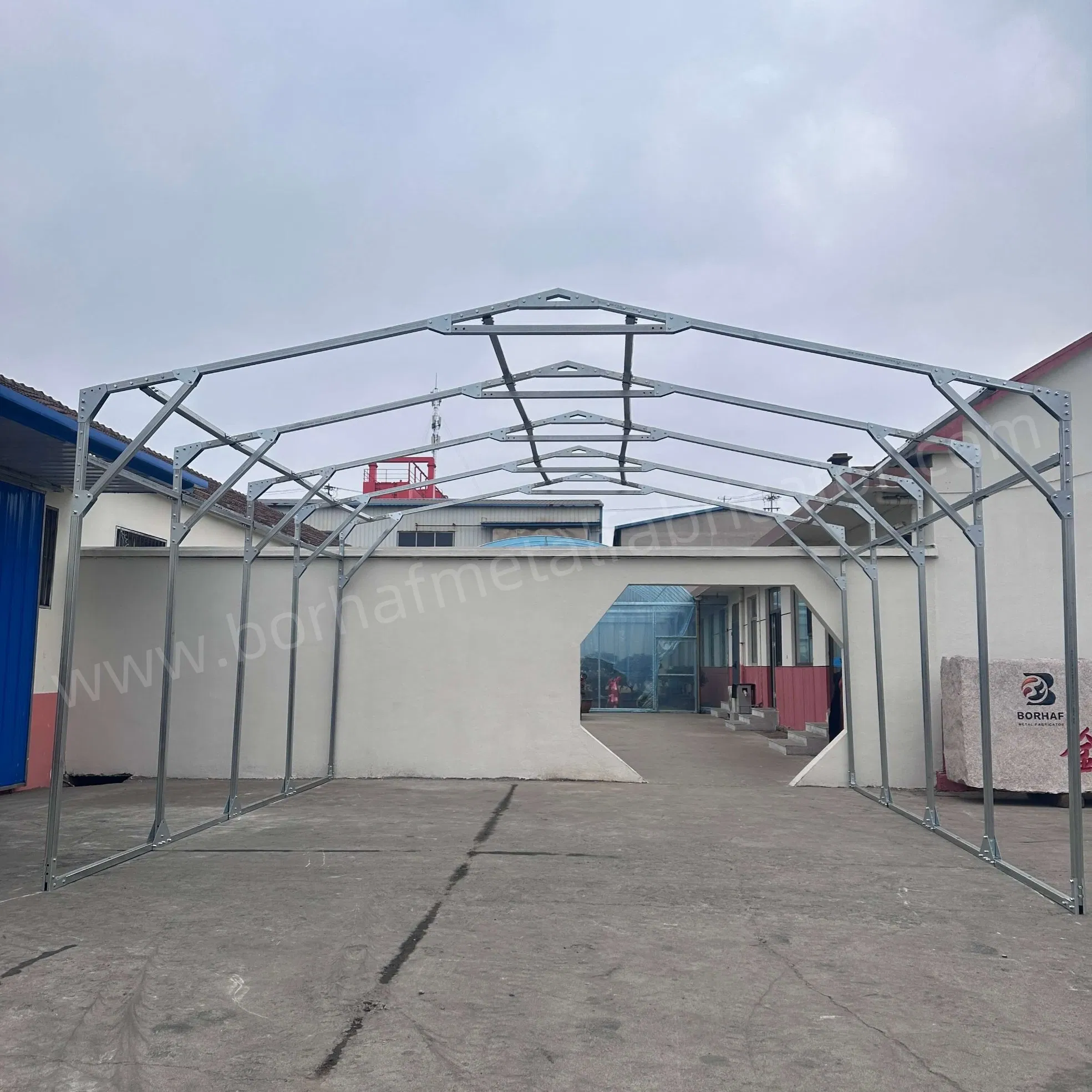 20FT X 20FT Sustainable All-Steel Frame Carport Metal Carport