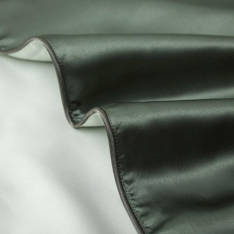 19mm Natural Mulberry Silk Pillowcase with Envelope Closure for Hair and Skin