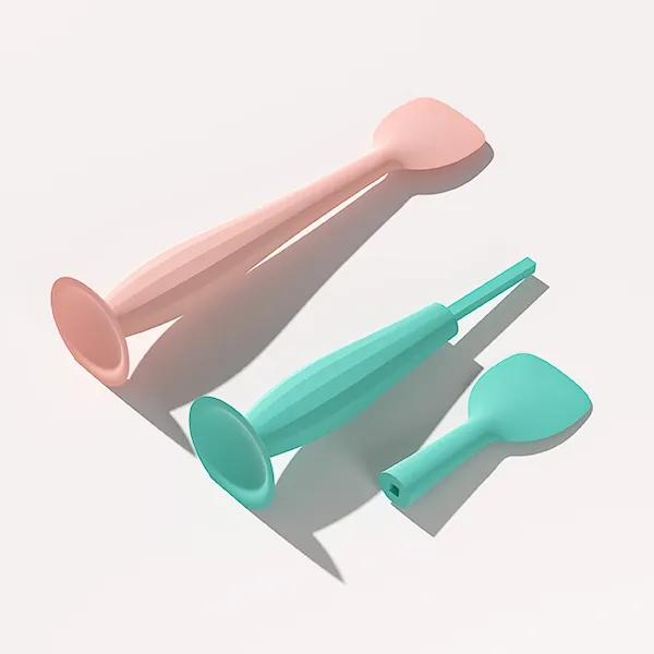 High Quality Silicone BPA Free Original Baby Bum Diaper Cream Brush