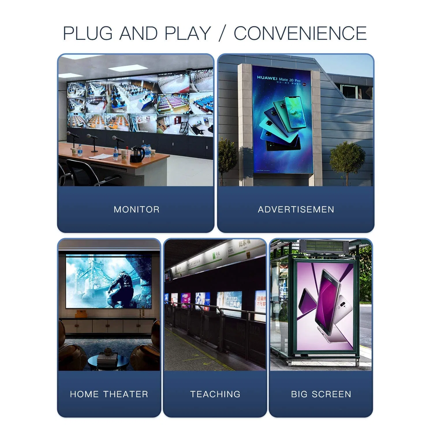 HDMI Extender Over IP 150m/492FT Transmission