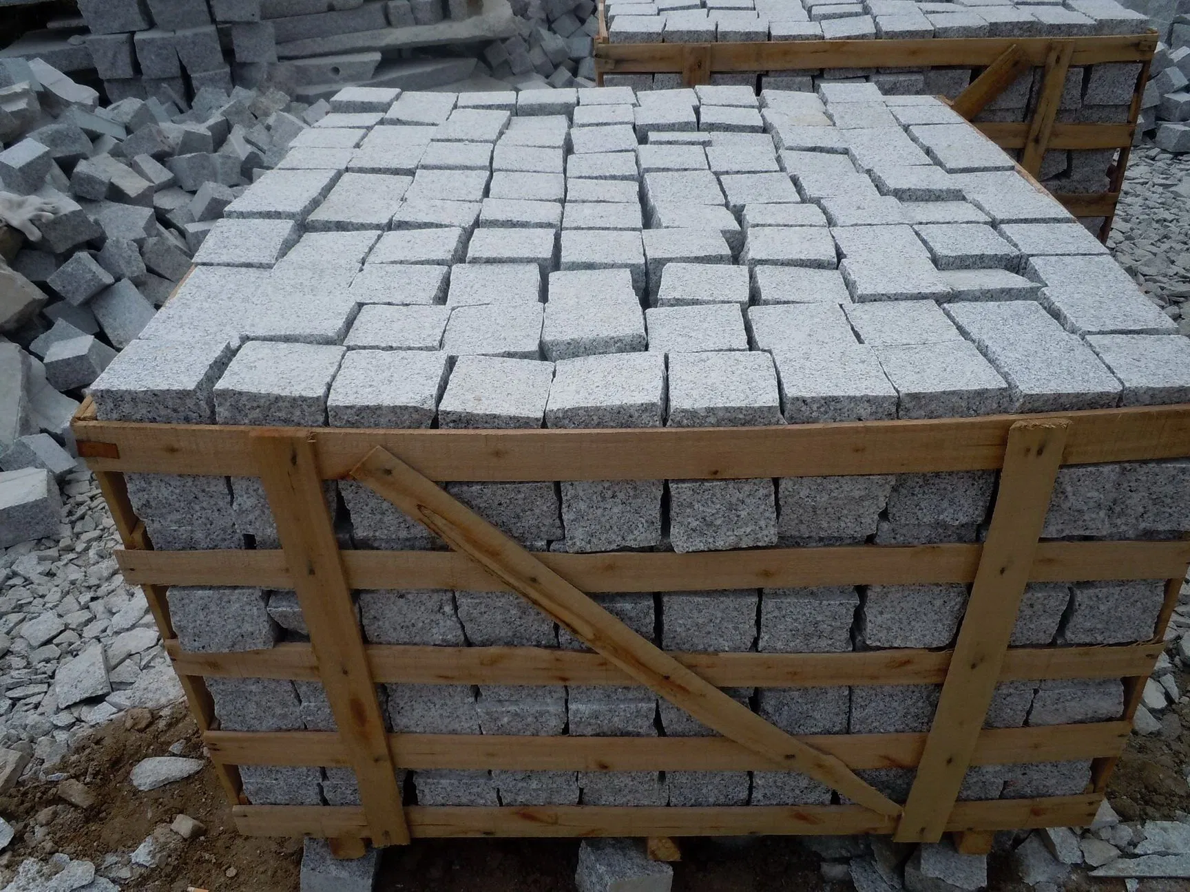 Cube Kerbs Light Grey Cubes Landscaping Granite Paver Stone Cube