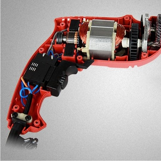 Набор инструментов 40 предметов: дрель и ручной инструмент