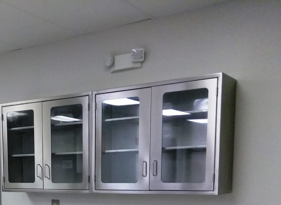 Industrial Stainless Steel Lab Countertop Work Tops Corrosion Resistant Lab Accessories