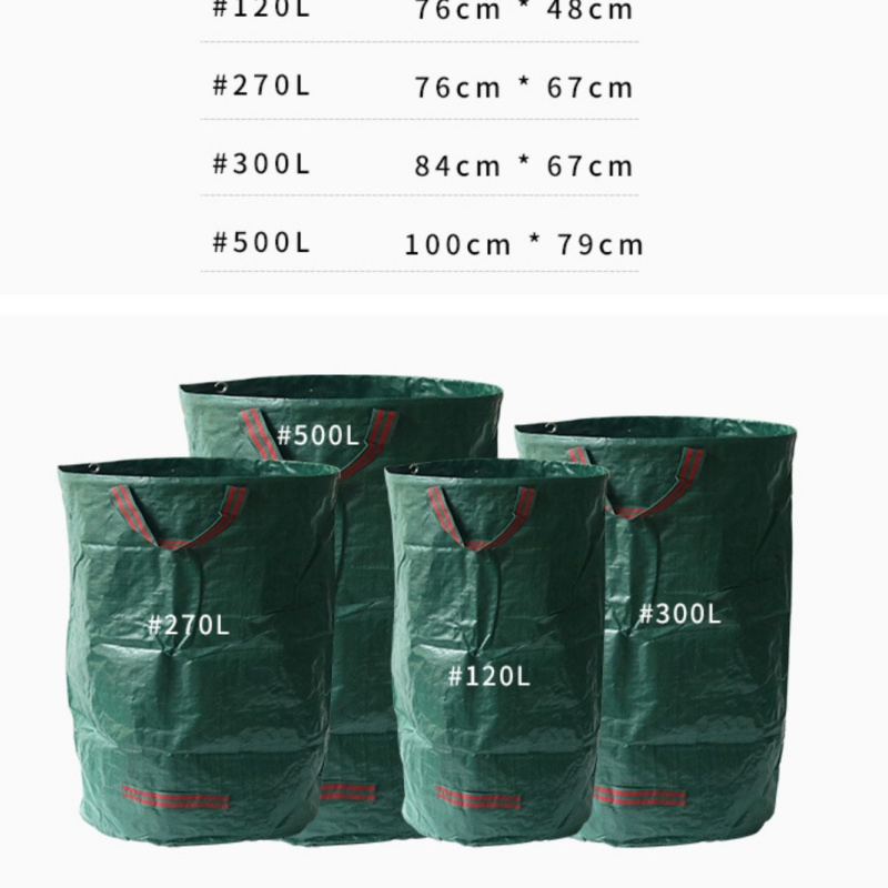 272 Liters 72 Gallons D67xh76 Reusable Garden Waste Bags