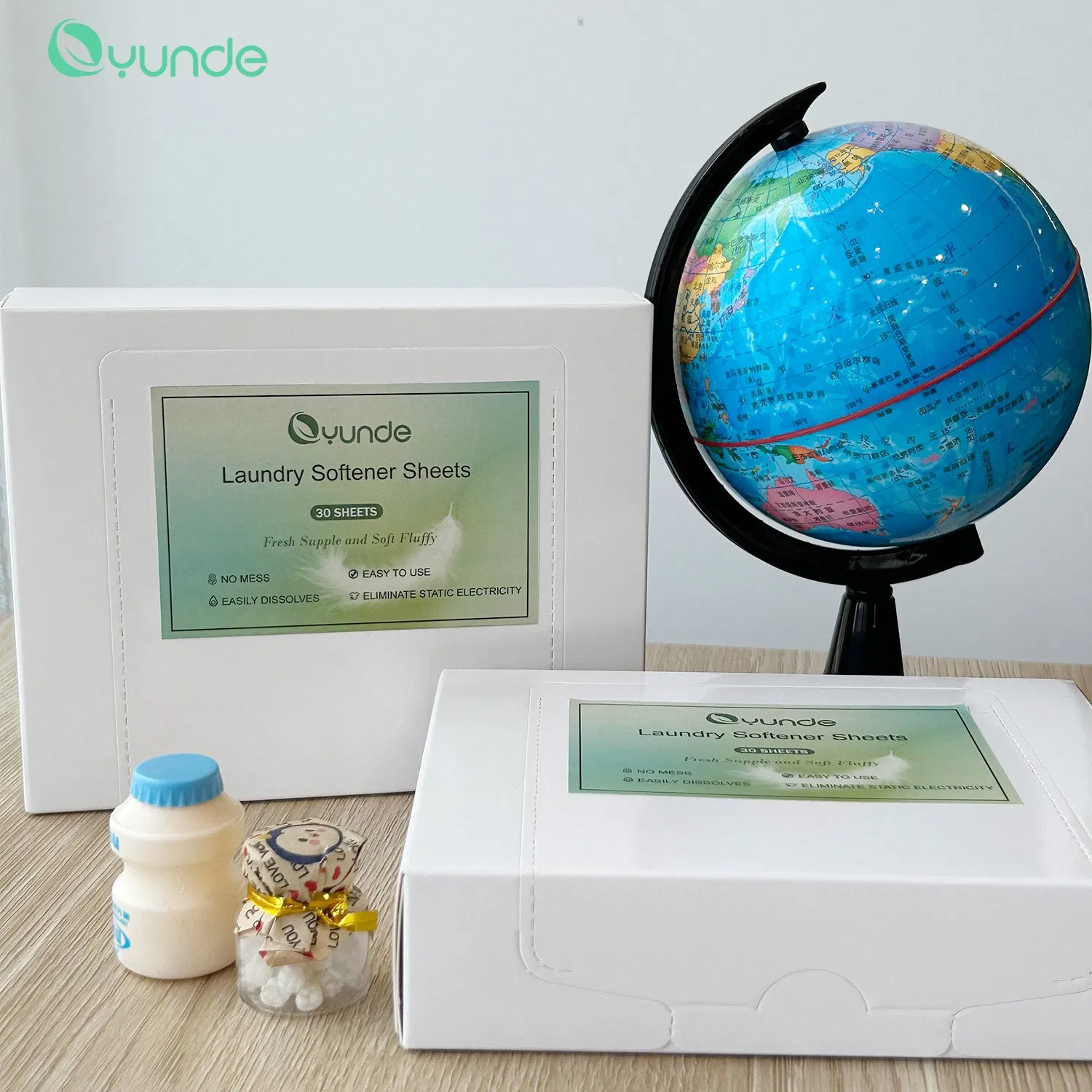 Fabric Softener Cleaner New Type Private Label Laundry Dryer Detergent Sheets