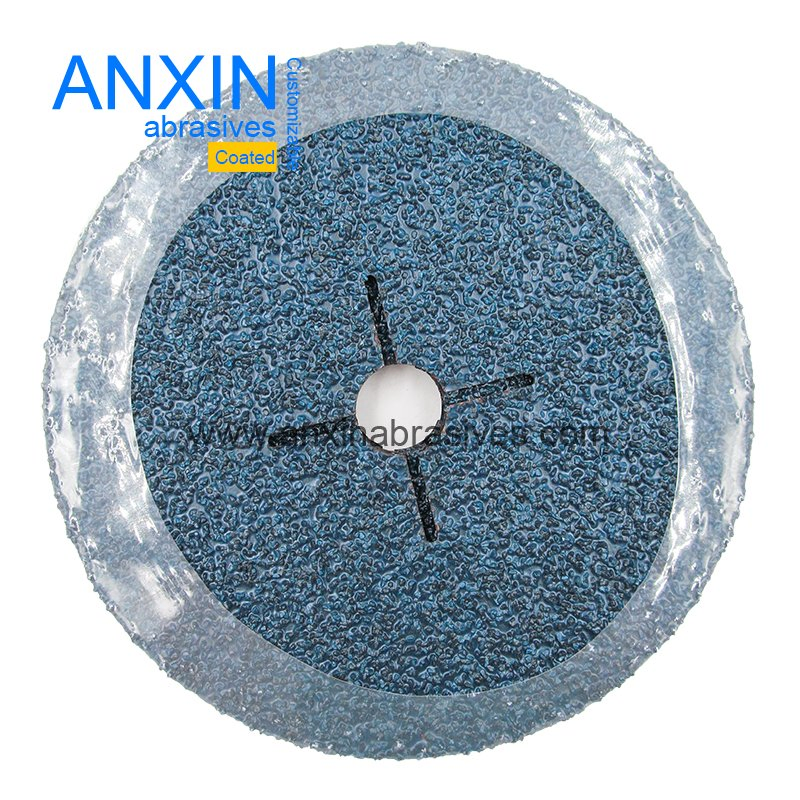 Abrasive Disc Zirconia Fiber Disc with Cross Slot Optional